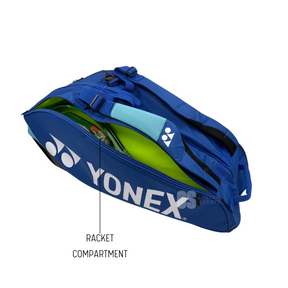 Yonex BA92426EX Pro 6 Racket Bag (Scarlet)