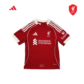 Adidas Liverpool F.C. 25/26 Home Jersey Junior - Red