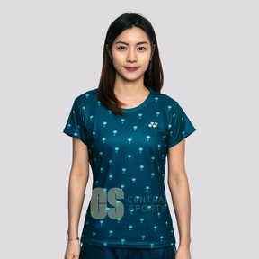 [Pre-Order] Yonex CNY2025 Coiled Snake Women Training Top Dark Jade