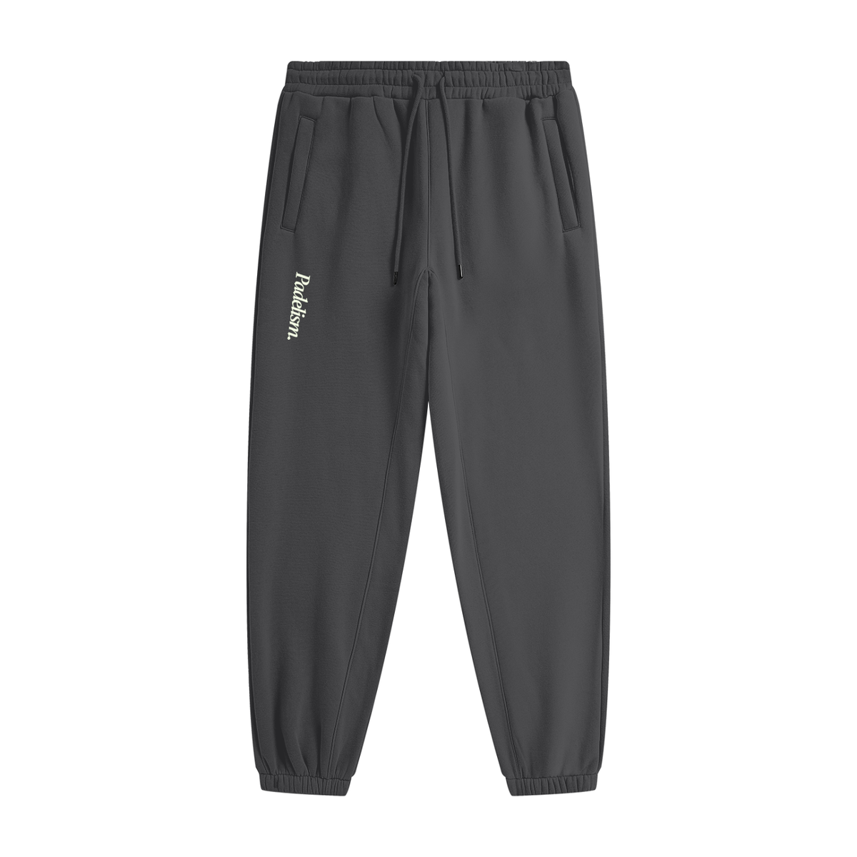 Padelism Heavyweight Fleece Joggers Dark Gray Padelism