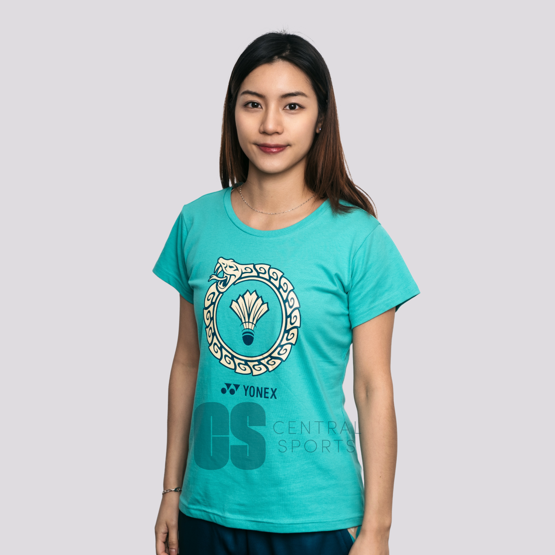 [Pre-Order] Yonex CNY2025 Snake Ring Womens T-Shirt Jade