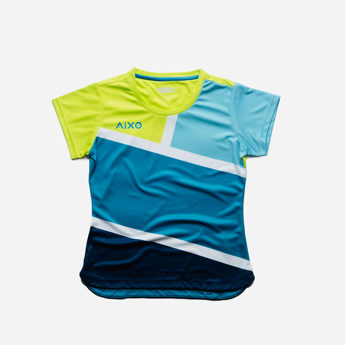 Aixo Court Womens T Shirt Teal