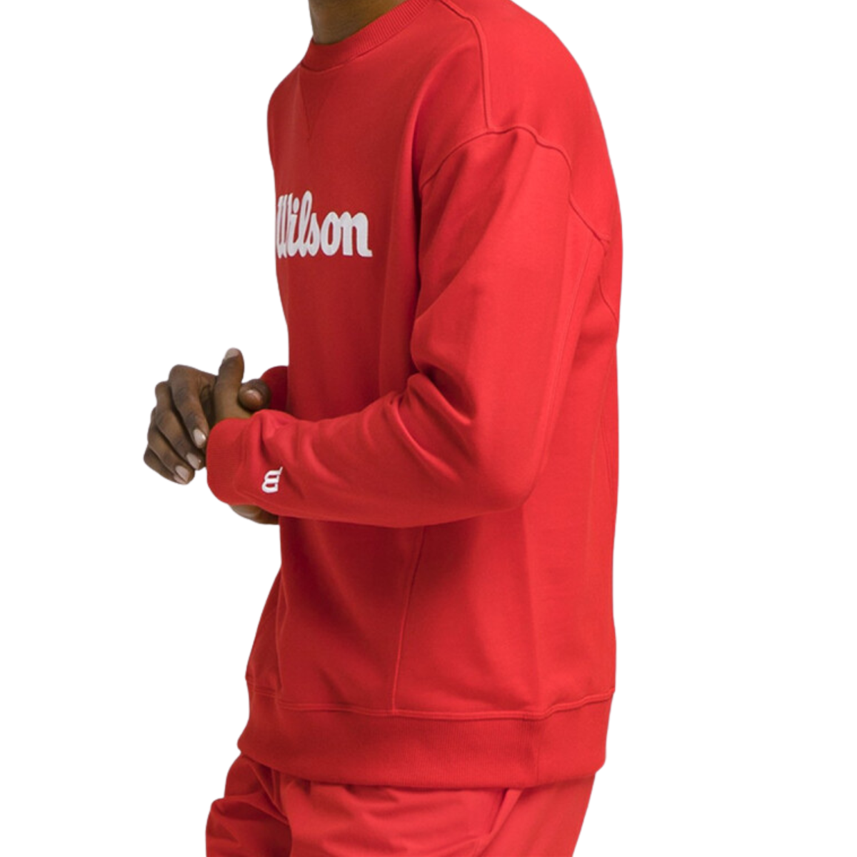 Wilson M Team Crewneck Infrared Script - Men Clothing Wilson