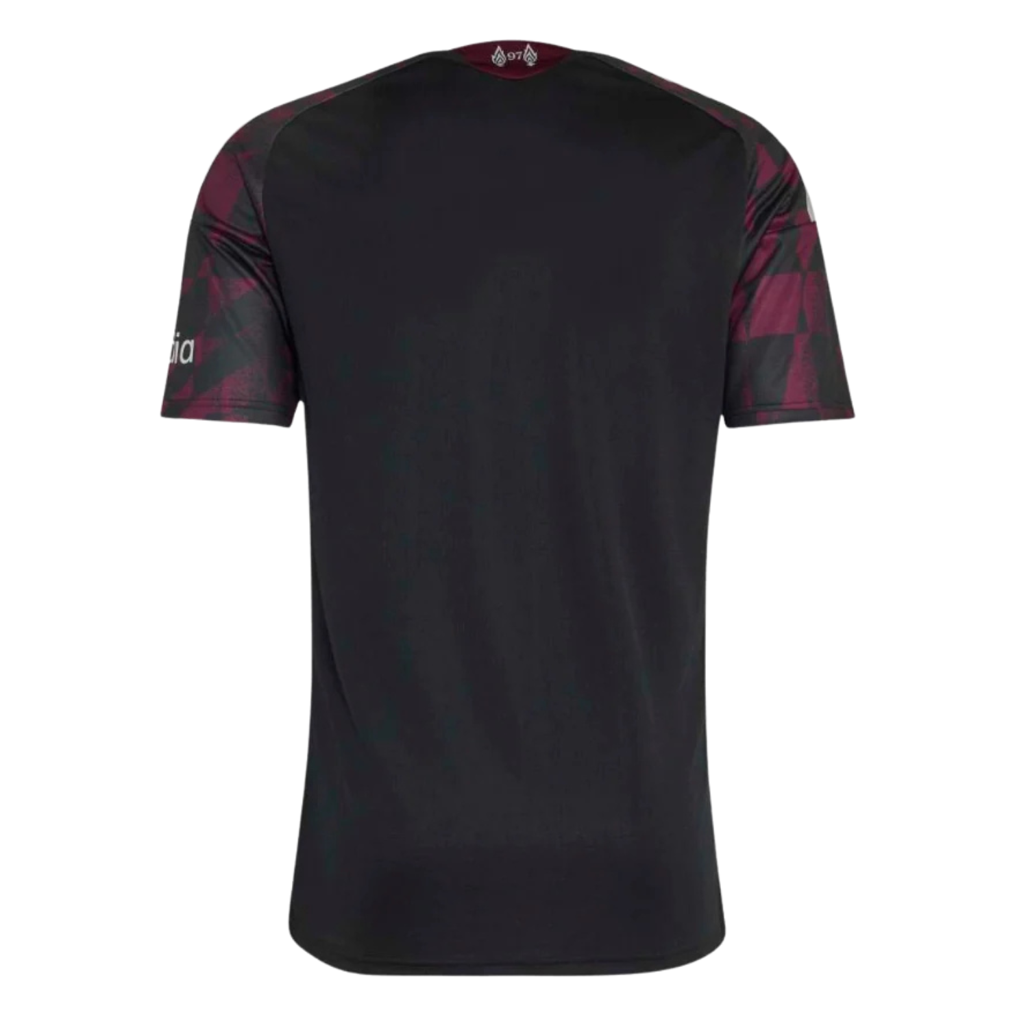 Adidas Liverpool FC 26/27 Third Jersey, Black, back view