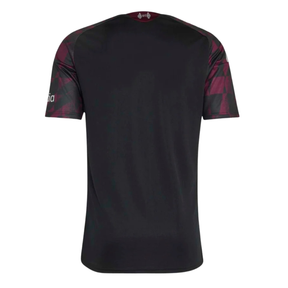 Adidas Liverpool FC 26/27 Third Jersey, Black, back view