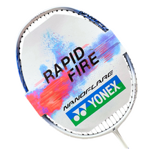 Yonex Nanoflare 001 CLEAR Badminton Racket - White/Sax