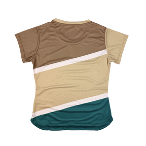 AIXO Court Womens T-Shirt - Stone by Aixo