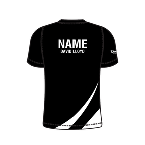 Yonex Kit T004 David Lloyd Clubs Beast T-Shirt Crew Neck Men - Black/White