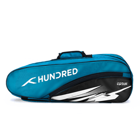 Hundred Cosmogear Badminton Kitbag - Teal Blue/Black