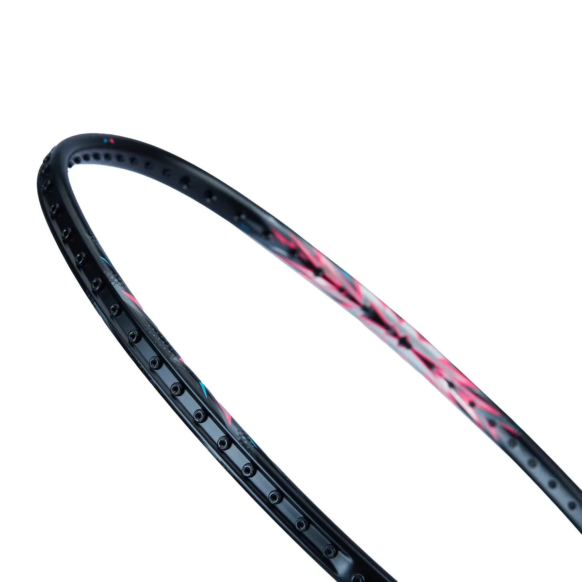 Li-Ning Axforce Bigbang Badminton Racket - Black Black Neon Iridescent Pink 4U Badminton Rackets Li-Ning