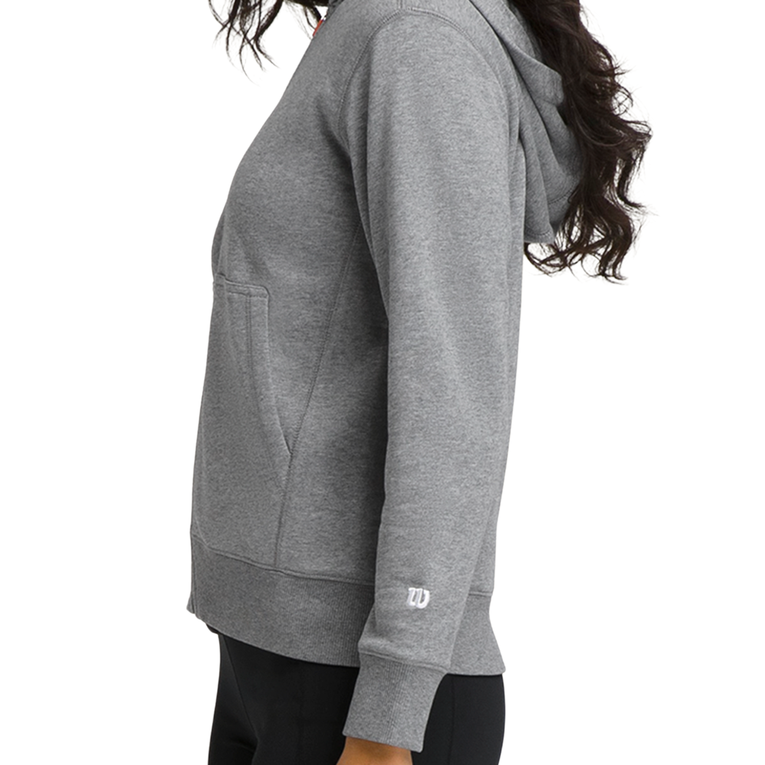 Wilson Team Zip Hoodie Women - Grey