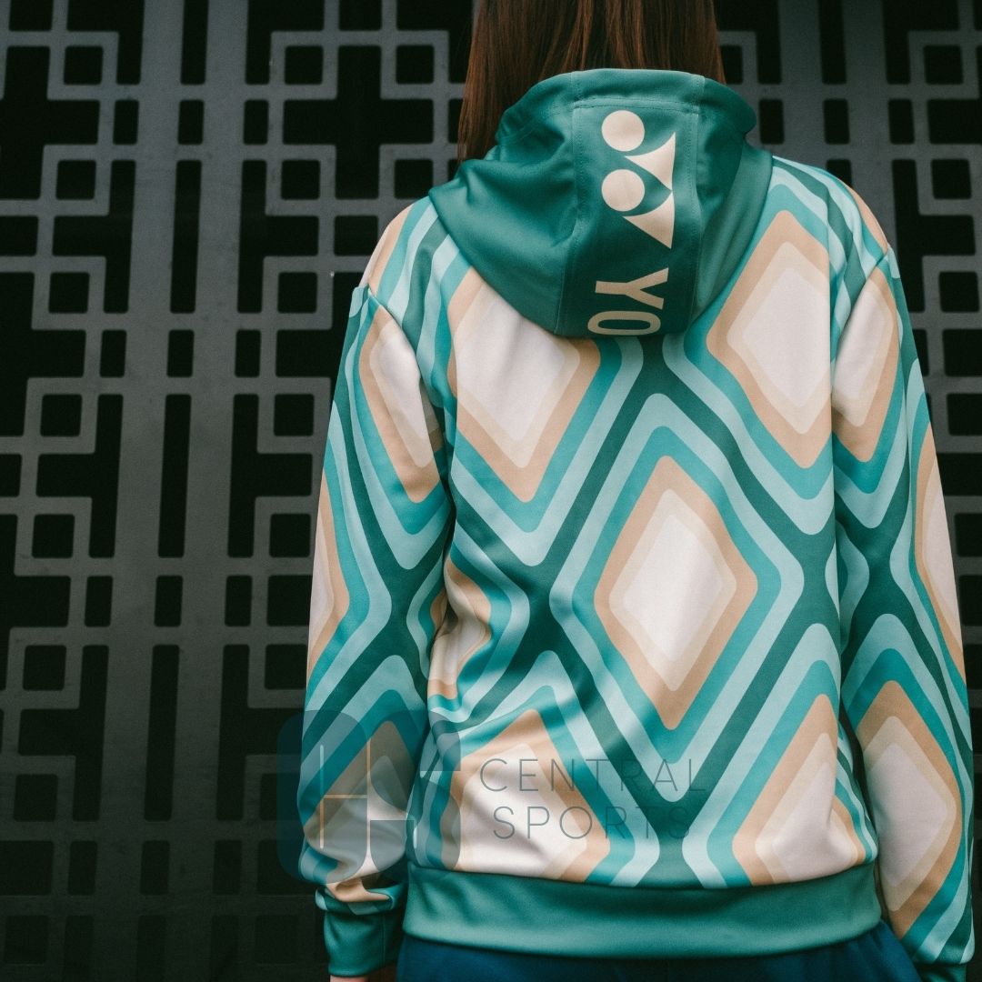 [Pre-Order] Yonex CNY2025 Diamond Unisex Zip Hood Jade/Ivory