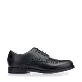 Start-Rite Brogue Snr 3503 Senior Lace-Up School Shoes - Black School Shoes Start-Rite
