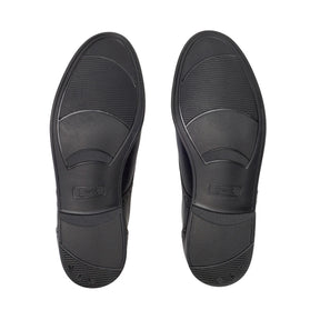 Start-Rite Brogue Snr 3503 senior lace-up school shoes, black, side view