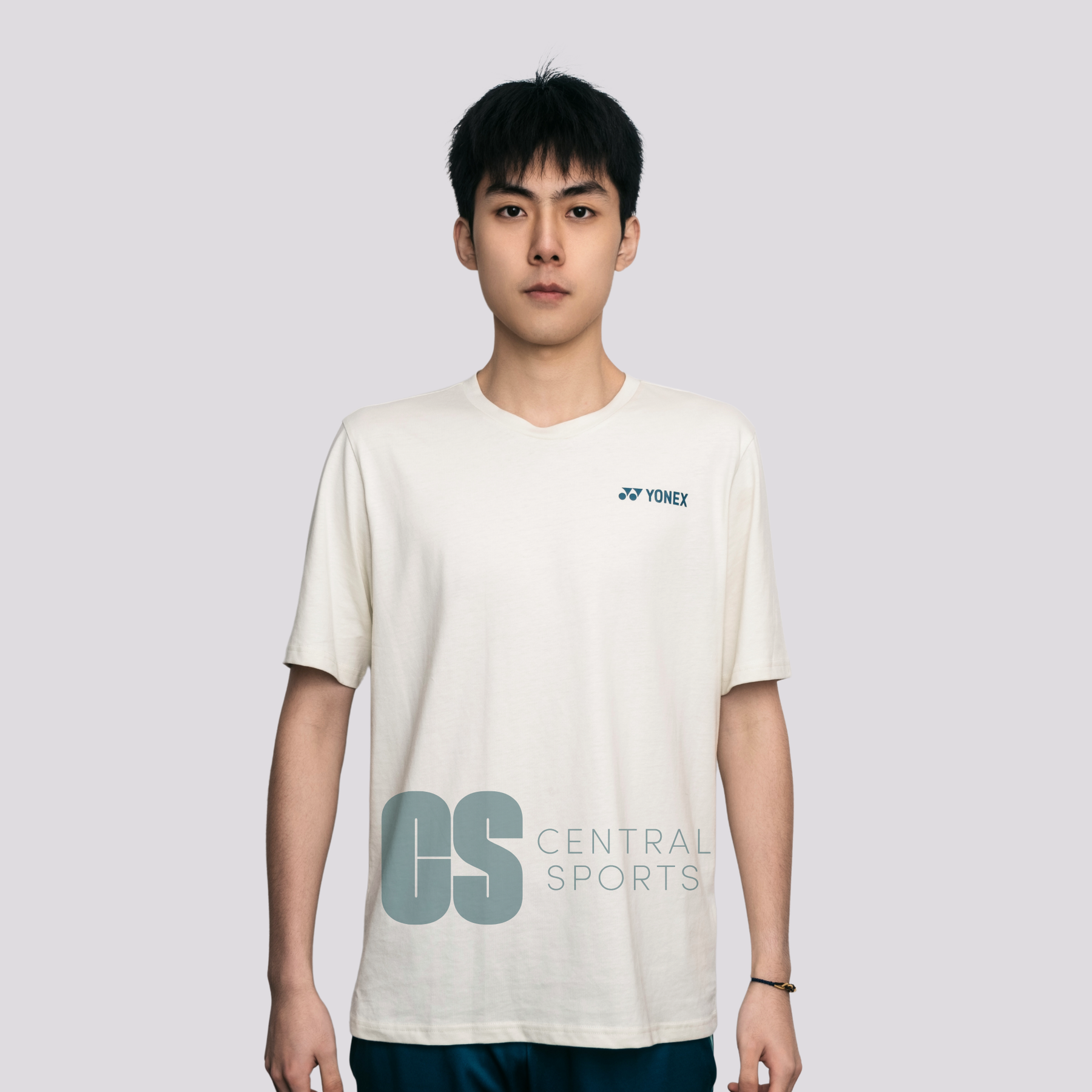 [Pre-Order] Yonex CNY2025 Coiled Snake Mens T-Shirt Ivory