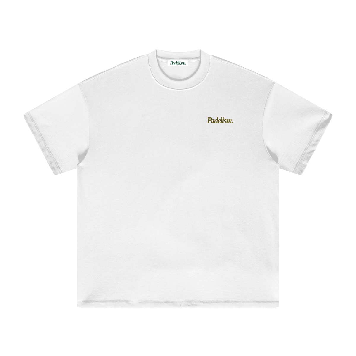 Swing Sign - Heavyweight T-Shirt White Padelism
