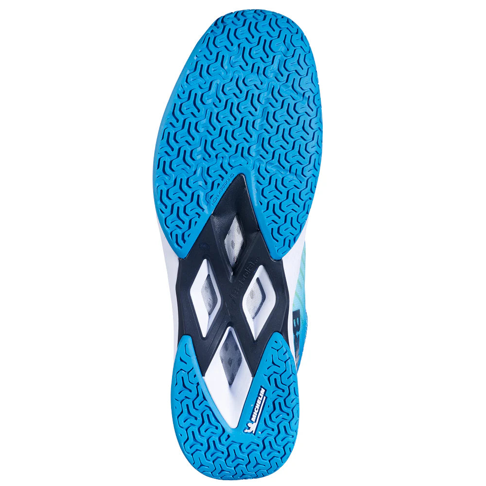 Babolat Shadow Tour 5 Badminton Shoe Men - Blue Badminton Shoes Babolat