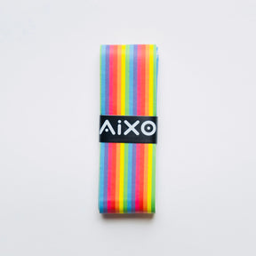 Aixo Rainbow Stripe Tacky Overgrip