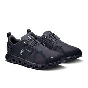 On Cloud 6 Waterproof Running Shoes Men - Black/Black