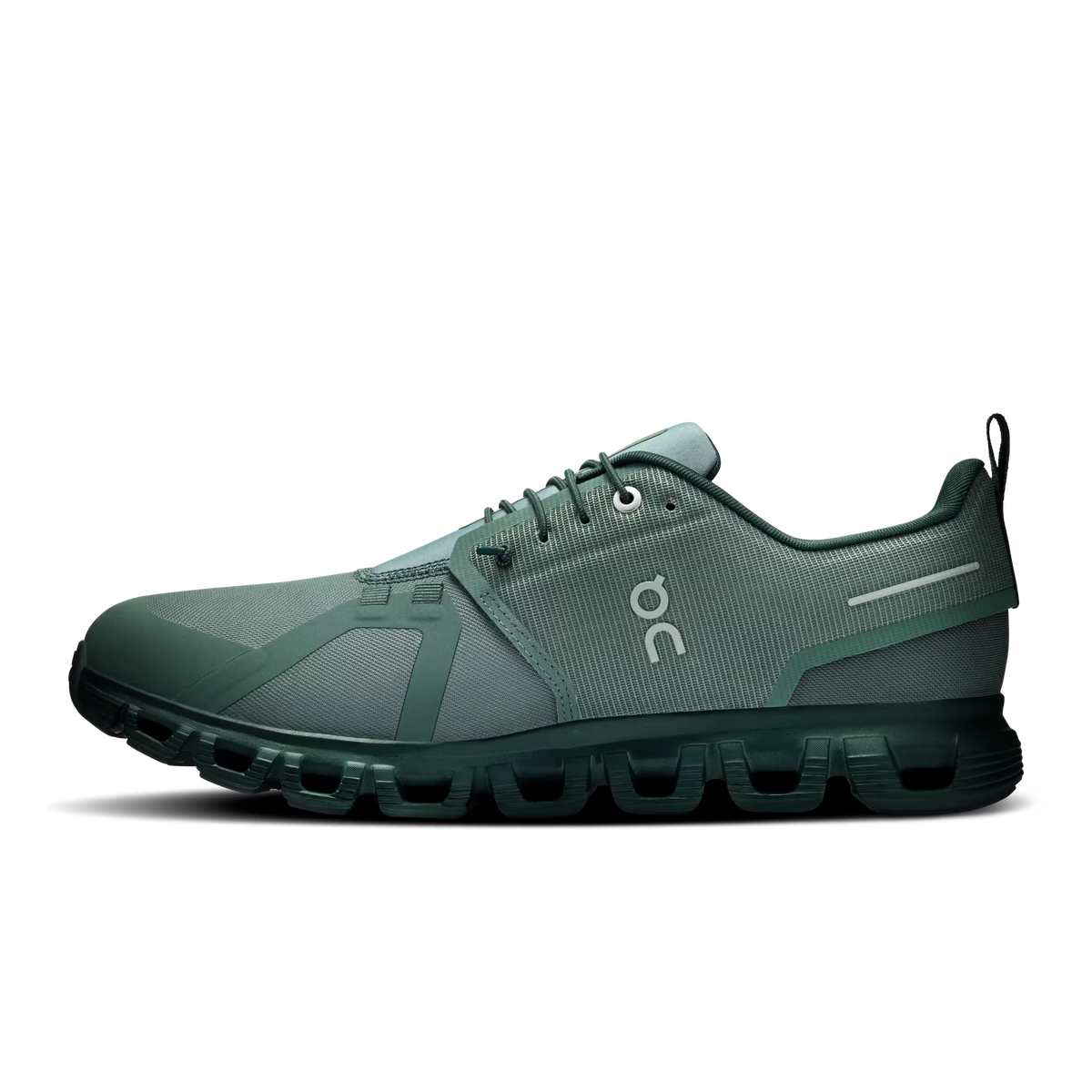 On Running Cloud 6 Waterproof Running Shoes Men - Olive/Evergreen Running Shoes On Running