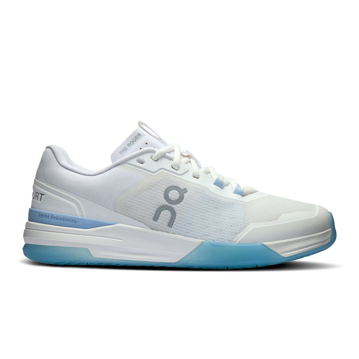 On THE ROGER Advantage Pro Tennis Shoes Men - White/Chambray