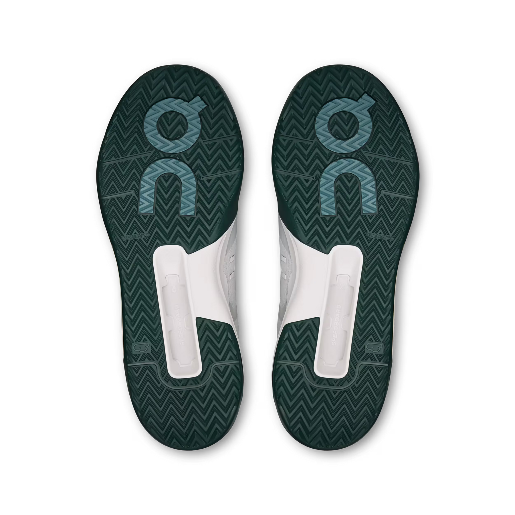 On Running The Roger ADV Pro Tennis Shoe Men - Frost/Evergreen Running Shoes On Running