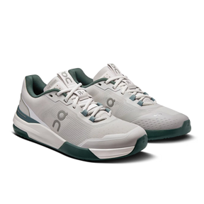 On Running The Roger ADV Pro Tennis Shoe Men - Frost/Evergreen Running Shoes On Running