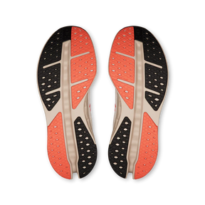 On Running Cloudsurfer Max Running Shoe Women - Ivory/Salmon Running Shoes On Running