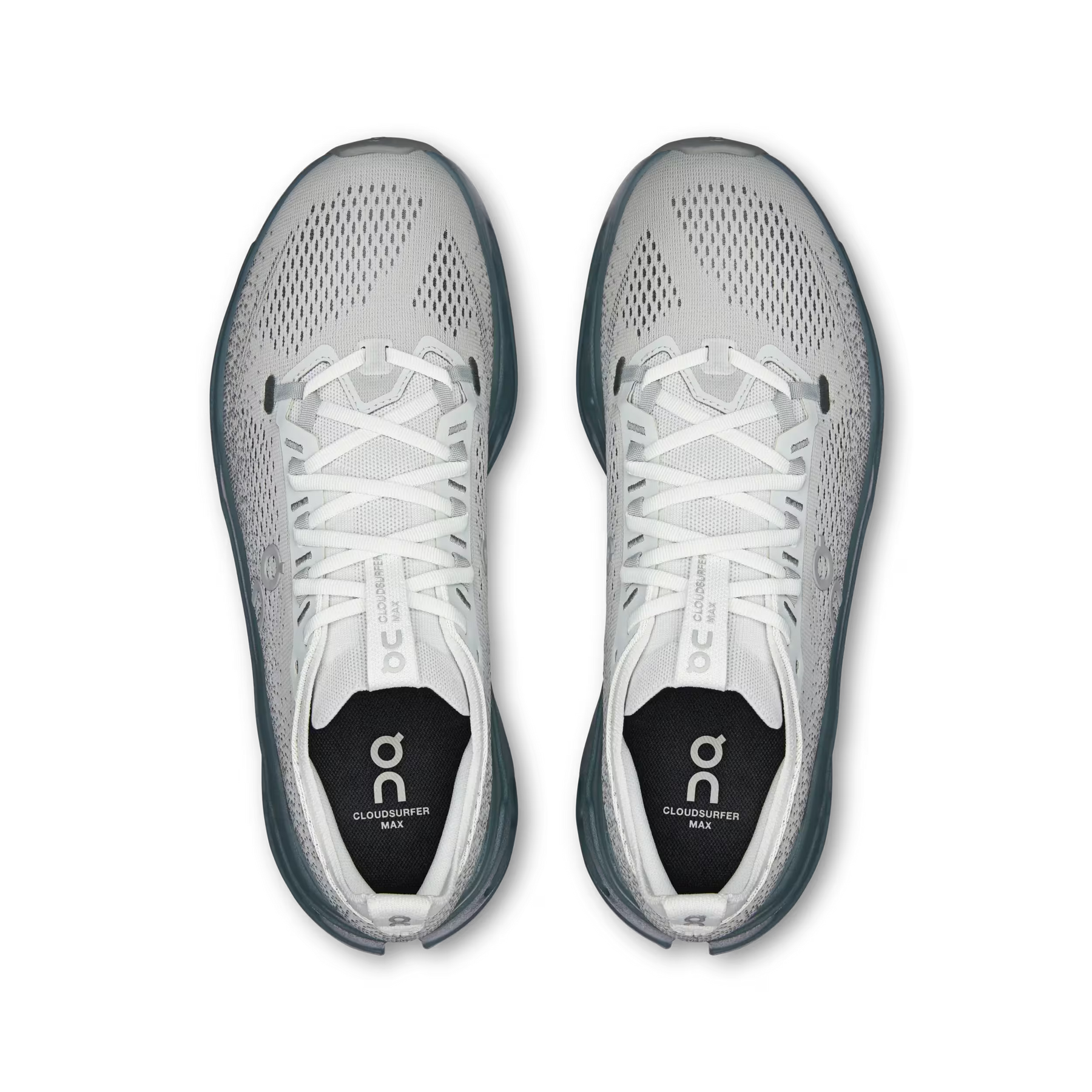 On Running Cloudsurfer Max Running Shoe Men - Iceberg/Olive Running Shoes On Running