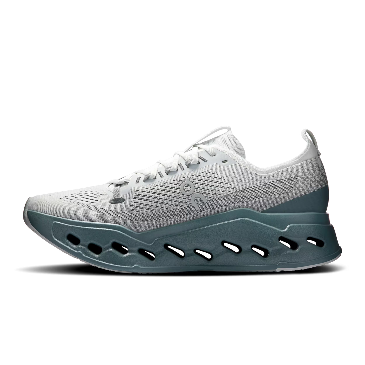 On Running Cloudsurfer Max Running Shoe Men - Iceberg/Olive Running Shoes On Running