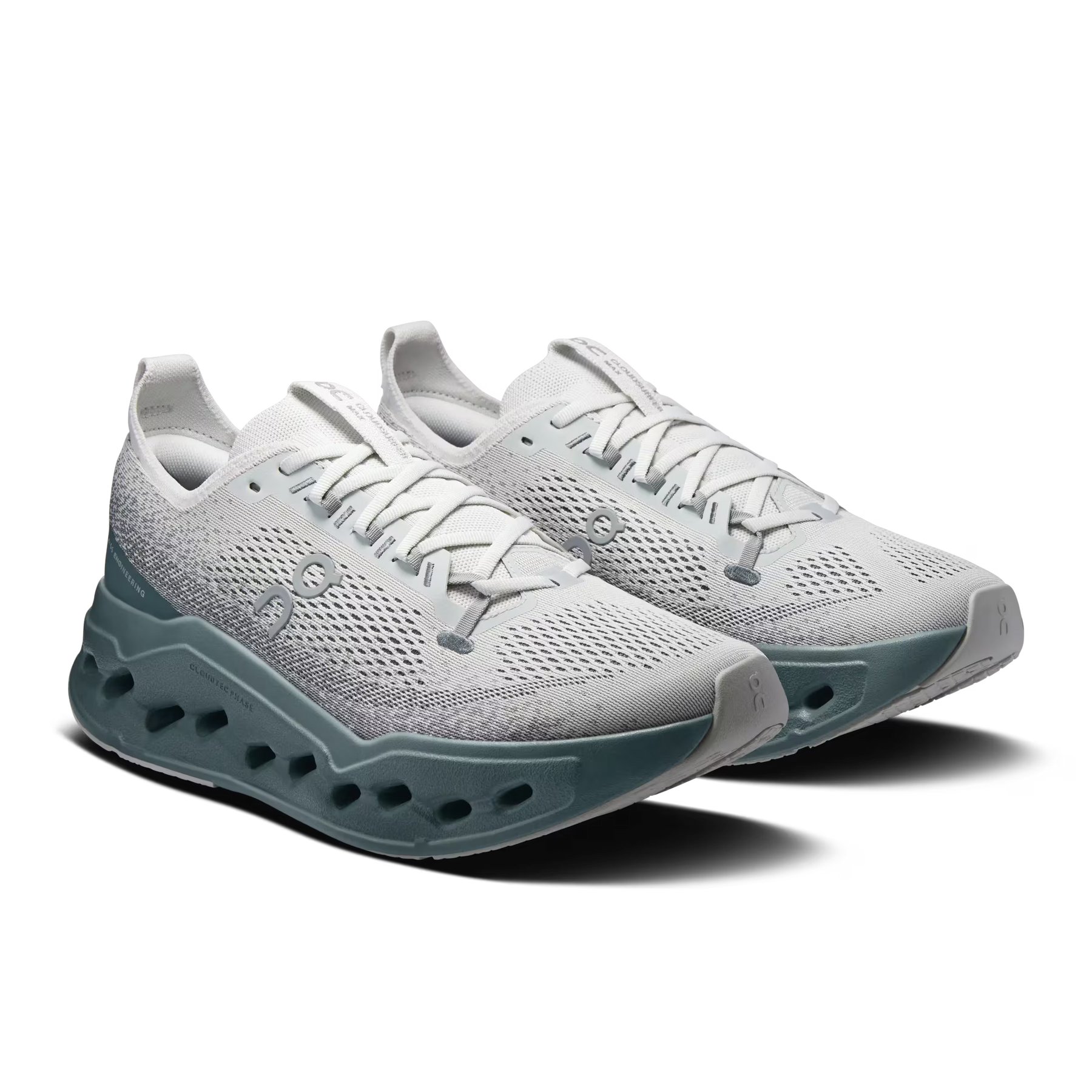 On Running Cloudsurfer Max Running Shoe Men - Iceberg/Olive Running Shoes On Running