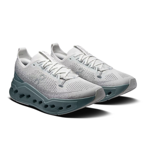 On Running Cloudsurfer Max Running Shoe Men - Iceberg/Olive Running Shoes On Running