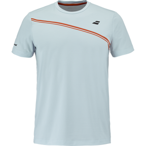 Babolat 3MTG011 Play Crew Neck T-Shirt Men - Illusion Blue Clothing Babolat