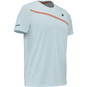 Babolat 3MTG011 Play Crew Neck T-Shirt Men - Illusion Blue Clothing Babolat