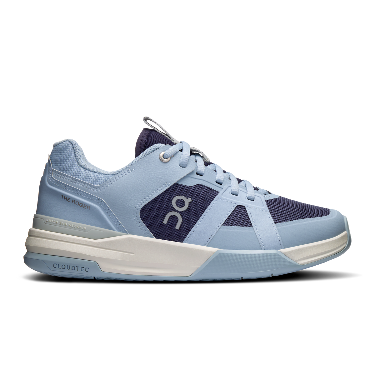 On THE ROGER Clubhouse Pro Tennis Shoes Women - Chambray/Midnight