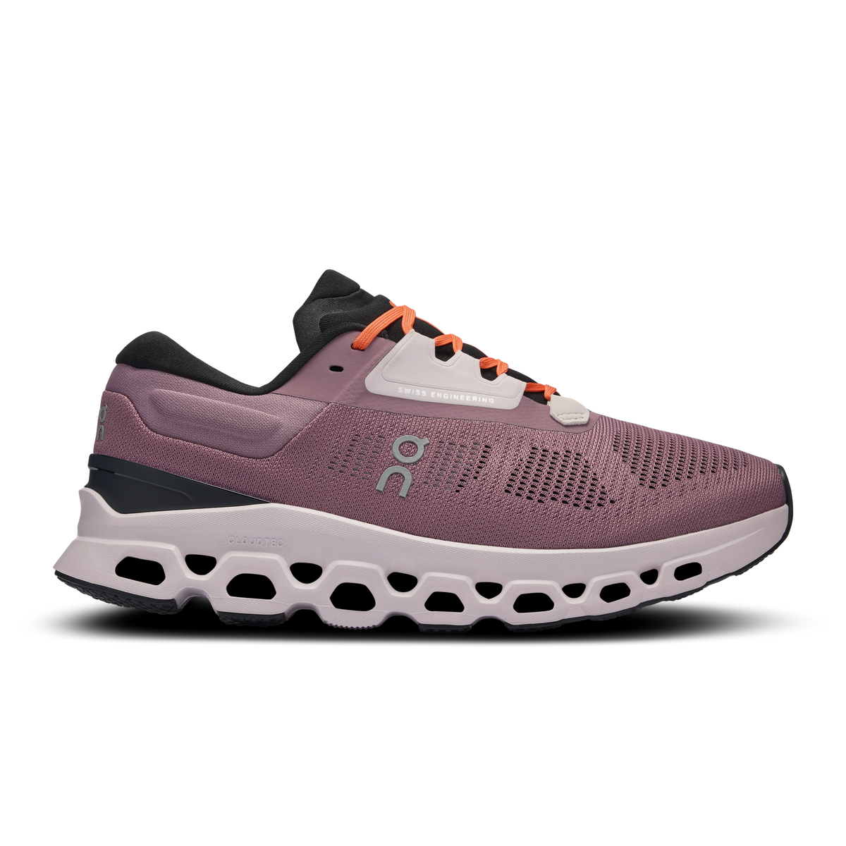 On Cloudstratus 3 Running Shoes Women - Quartz/Lily