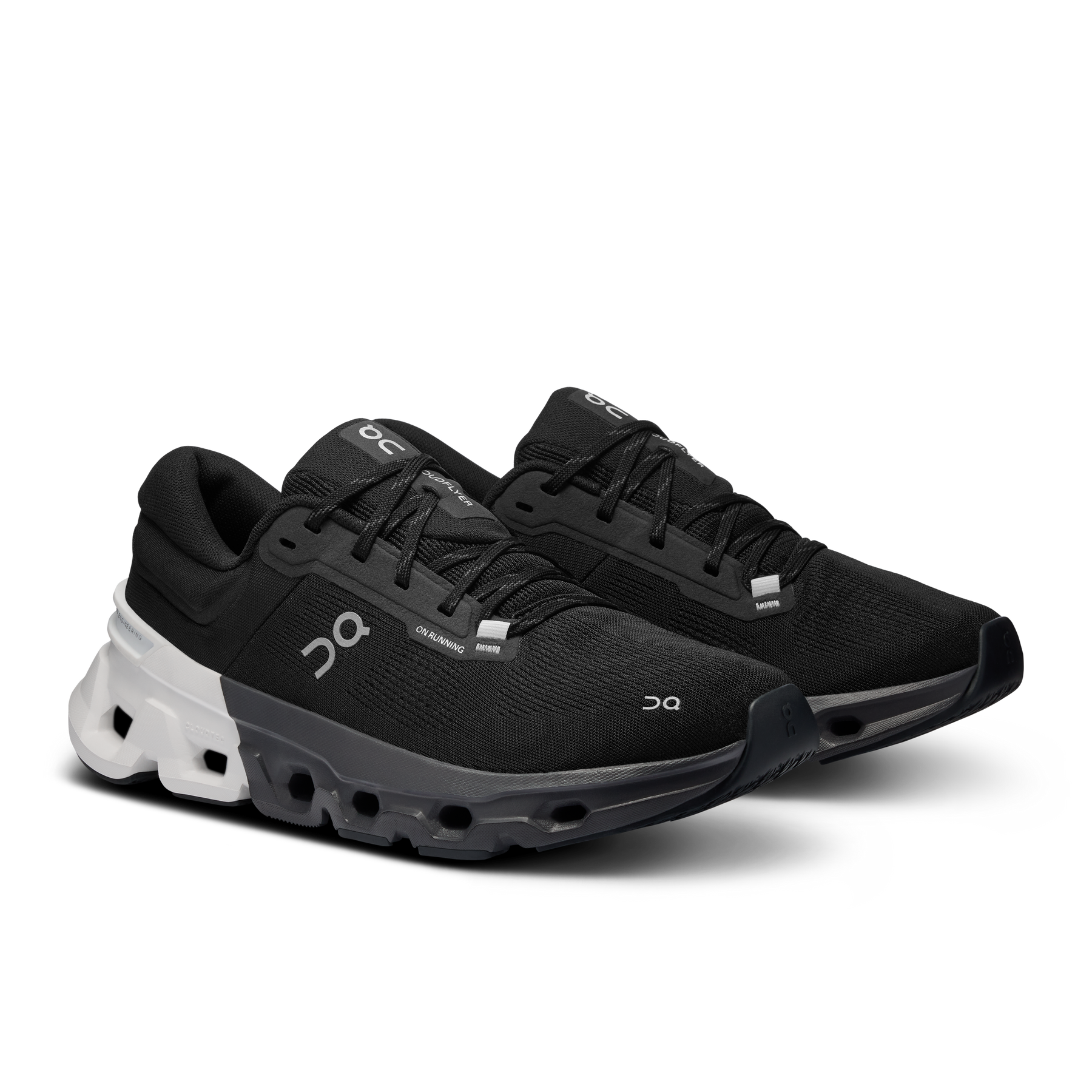 On Cloudflyer 5 Running Shoes Men - Black/White Running Shoes On Running