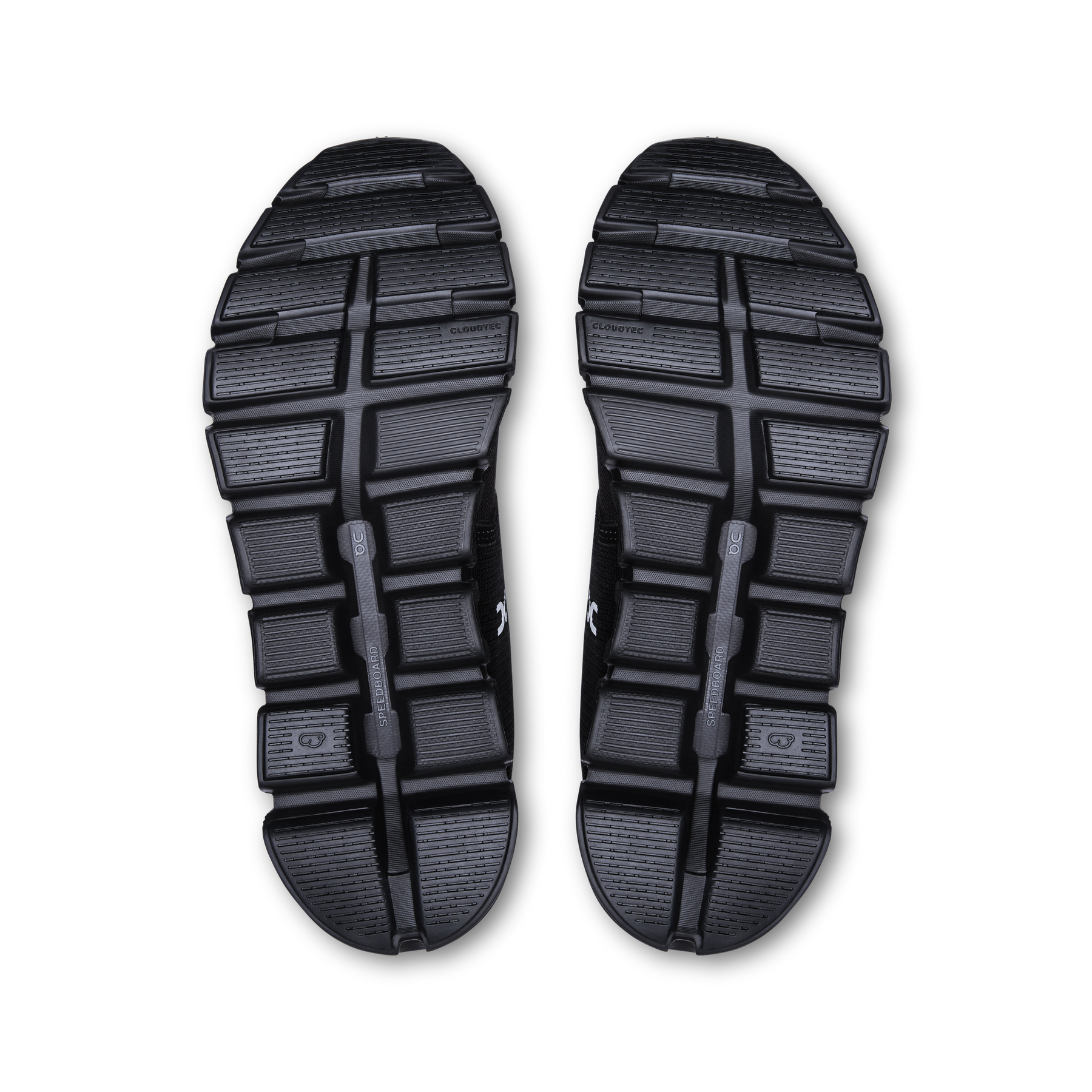 On Cloud 6 Waterproof Running Shoes Women - Black/Black Running Shoes On Running