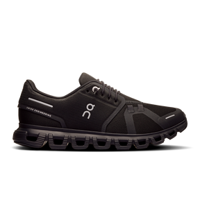 On Cloud 6 Running Shoes Men - Black/Black