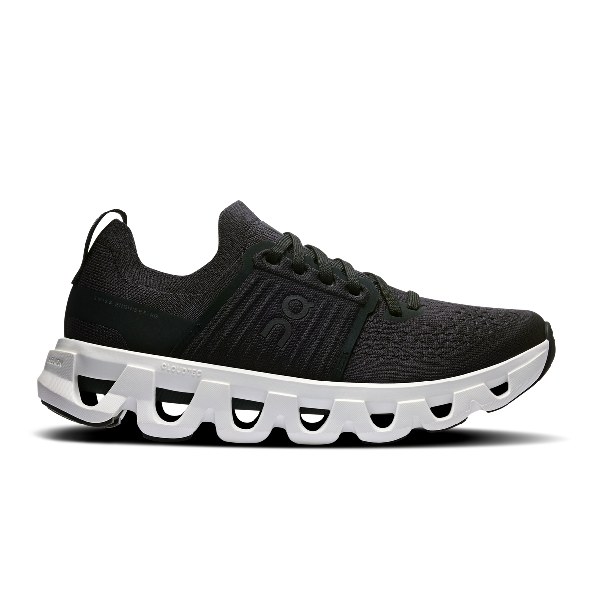 On Cloudswift 4 Running Shoes Women - Black/White Black White Running Shoes On Running