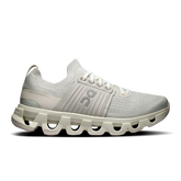 On Cloudswift 4 Running Shoes Women, Wolf/Sand, front view