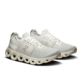 On Cloudswift 4 Running Shoes Women - Wolf/Sand Running Shoes On Running