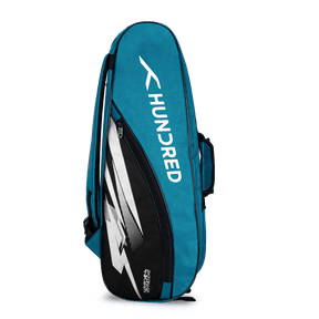 Hundred Cosmogear Badminton Kitbag - Teal Blue/Black