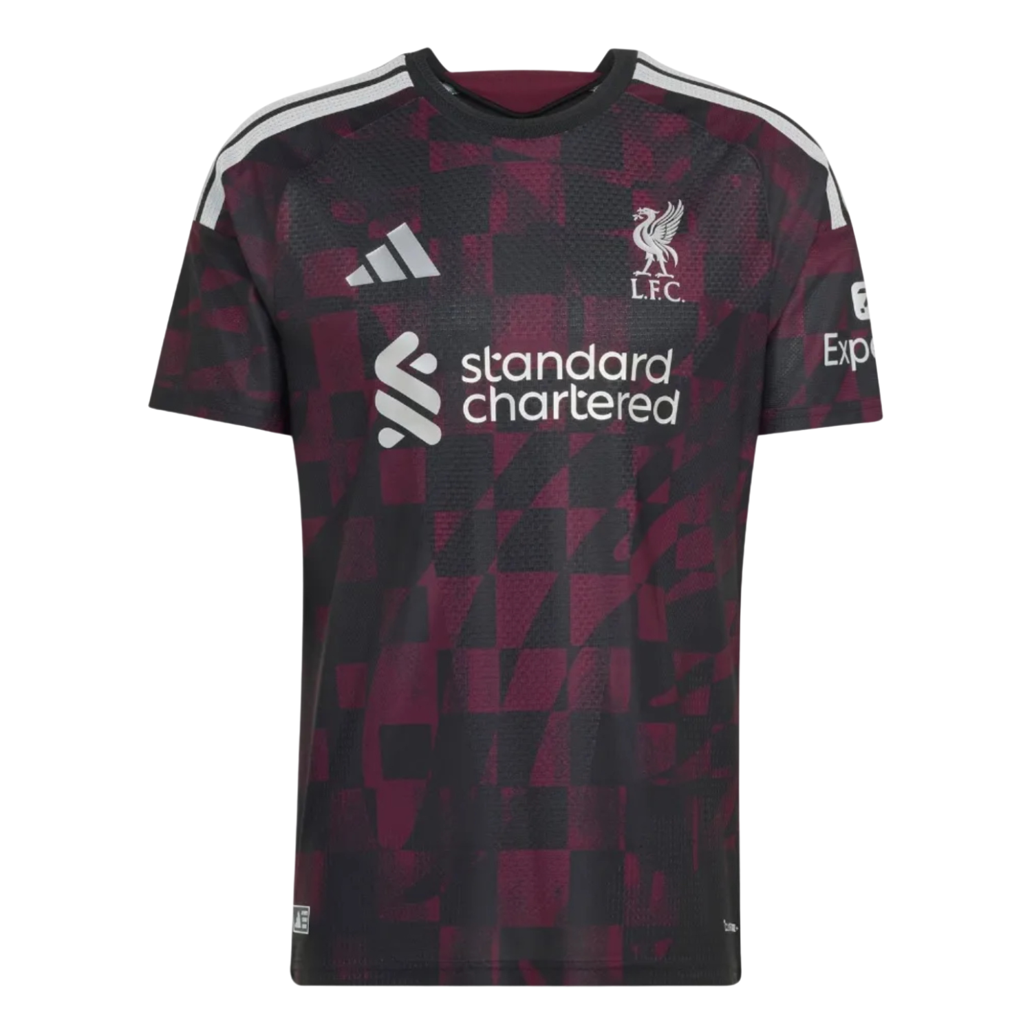 Adidas Liverpool FC 26/27 Third Jersey Kids, Black, front view
