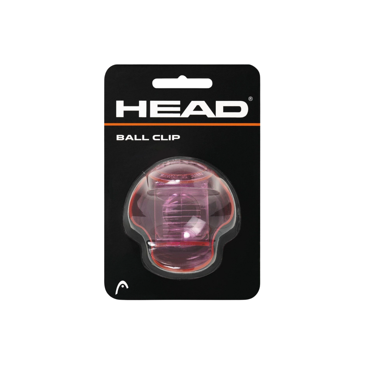 Head Ball Clip (Single) - Multicolour One Size Clear Pink Tennis Accessories Head