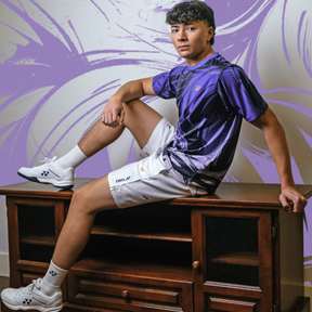Yonex Heavenbound Stallion – Men’s Top (Celestial Purple / Cloud White) Yonex CNY2026 TT B Men Clothing Yonex