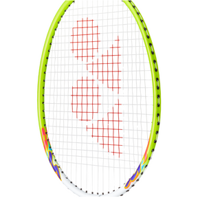 Yonex Muscle Power 2 Jr Badminton Racket - White/Lime Yellow
