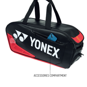 Yonex BA02331WEX Expert Tournament Bag (White/Navy/Red)