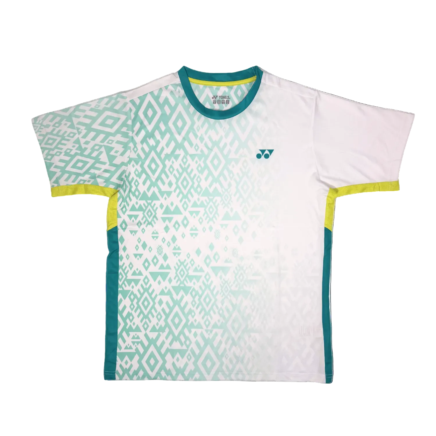 Yonex YTM 11 Batik Fade 2 Mens T-Shirt White Clothing Yonex