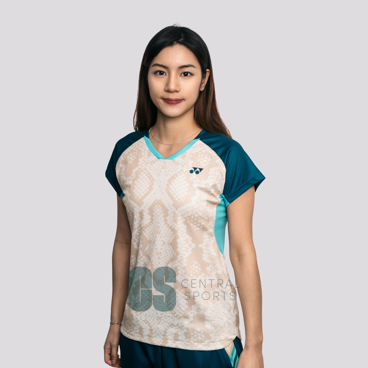 [Pre-Order] Yonex CNY2025 Snakeskin Game Top Womens Ivory